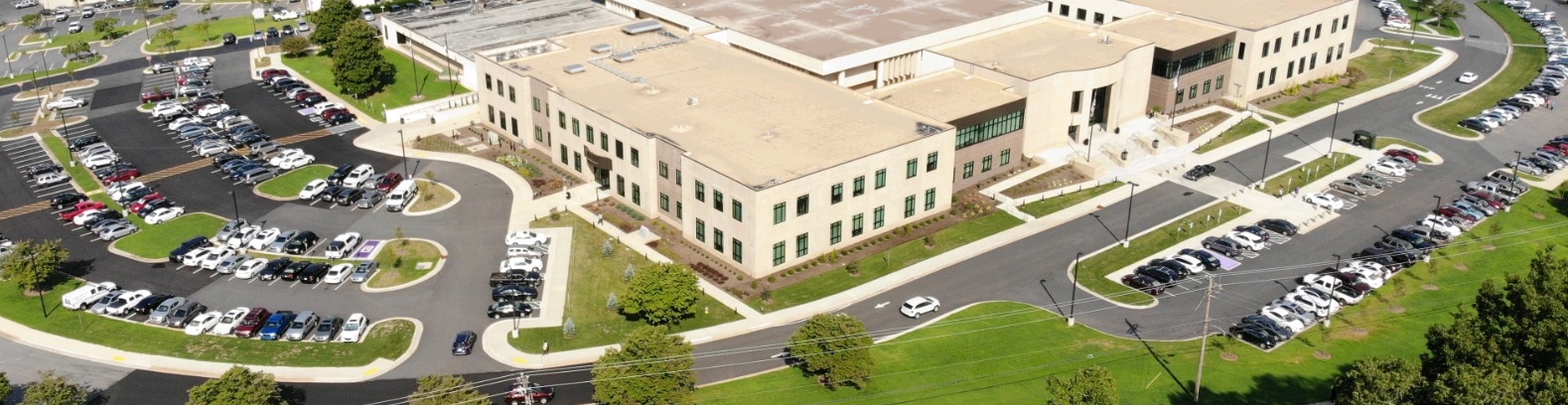 Newton Justice Center Drone Image