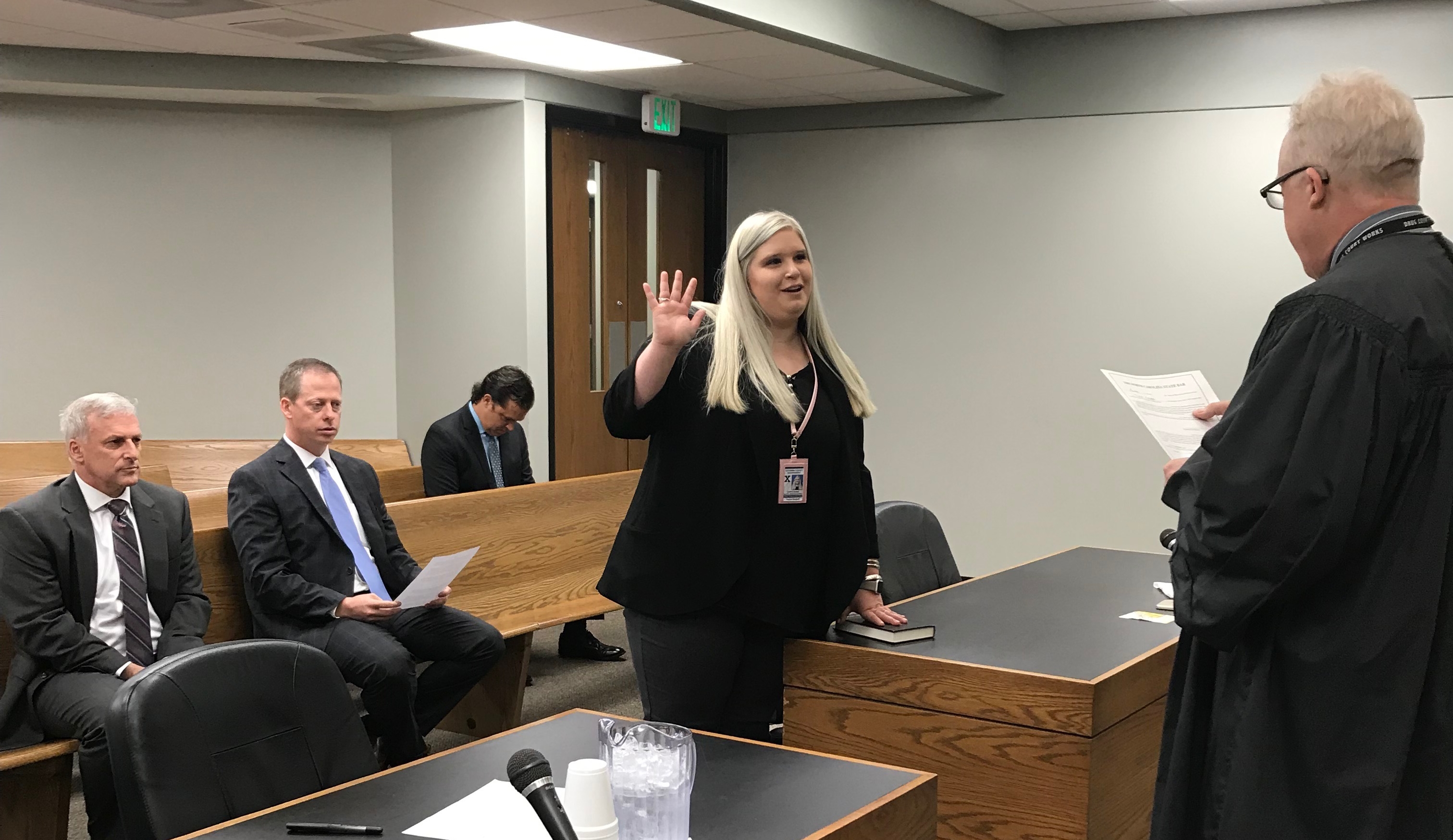 Taylor Rockett Sworn-In