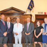 Chief Justice Visits Caldwell County DA’s Office Staff